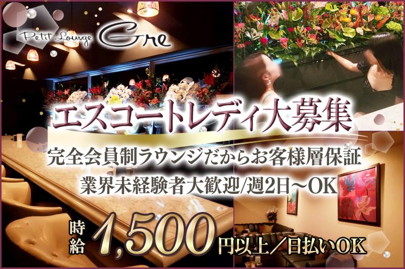完全会員制ラウンジのエスコートレディー