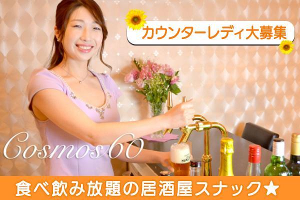 居酒屋スナックのカウンターレディ