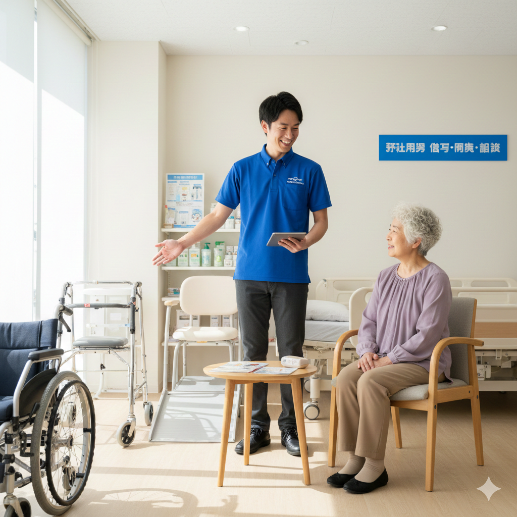 福祉用具の貸与・販売スタッフ