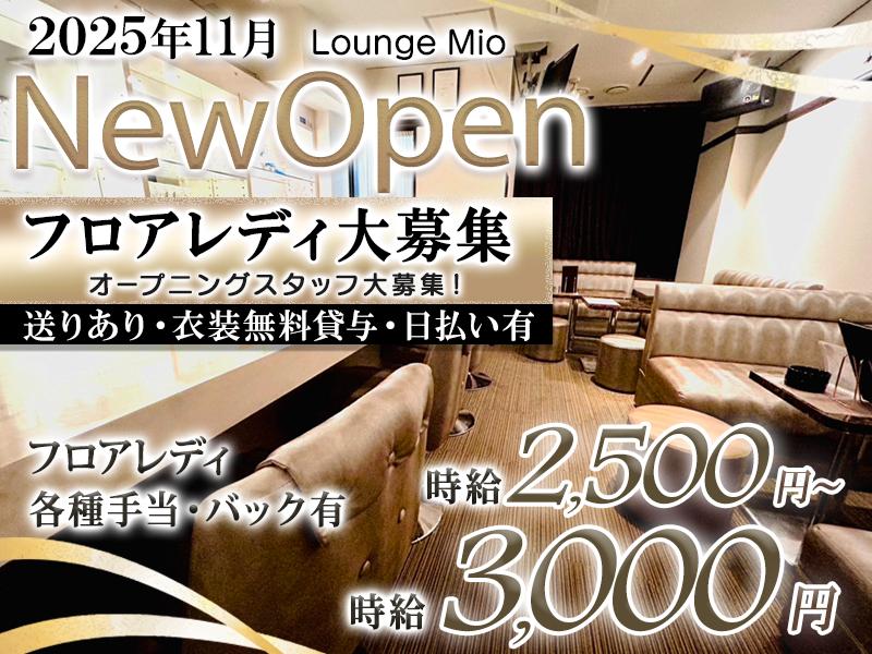 新規OPENのラウンジオープニングキャスト