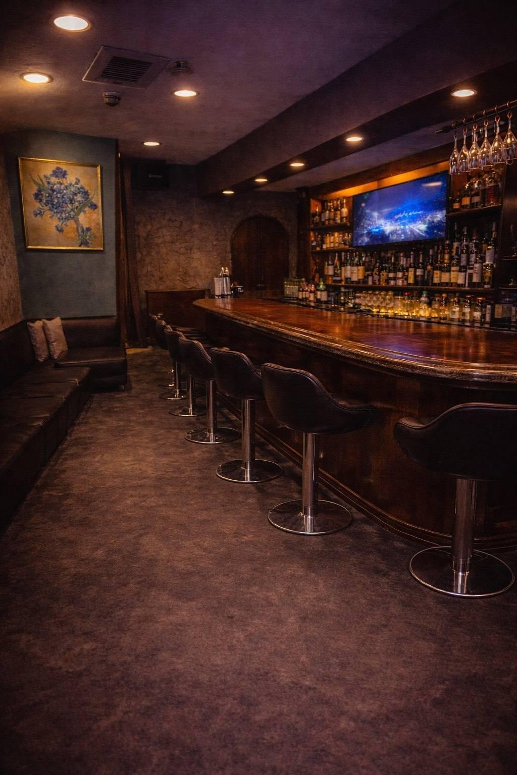 完全会員制BARのカウンターレディー