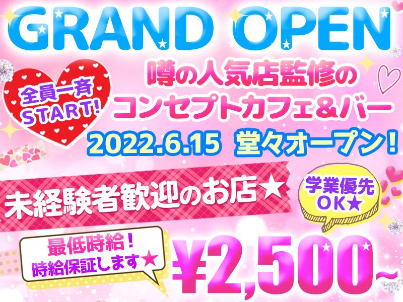 ★6/15新規OPEN★コンカフェ＆バーオープニング大募集！